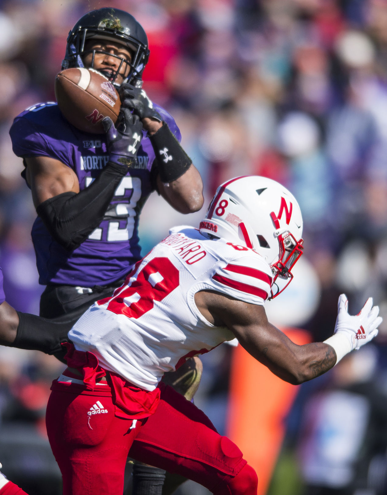 Nebraska vs. Northwestern, 10/13/18